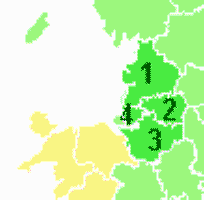 cheshire manchester lancashire merseyside